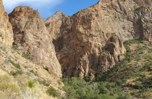 Canyon walls ahead